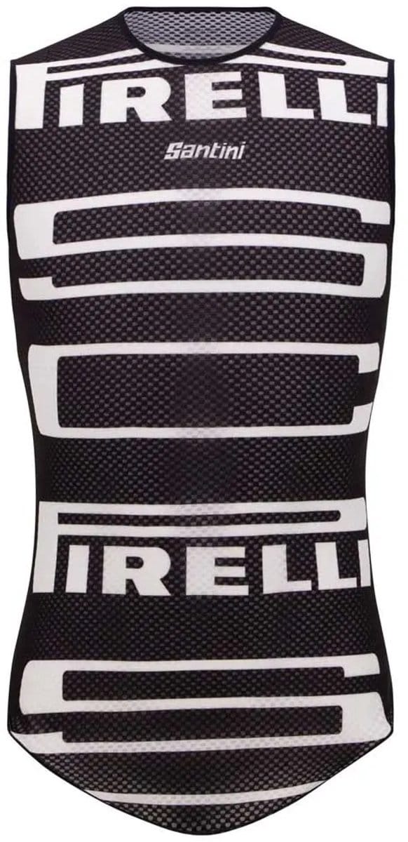 Santini Pirelli Mouwloos Basislaag Veelkleurig XL Man