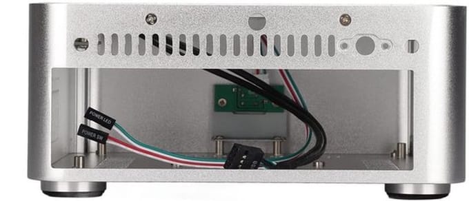 Gaming Chassis Premium - Mini ITX Behuizing - Duurzaam Aluminium - Goede Warmteafvoer - Uitbreidingsgaten - Professioneel Ontwerp - Computerbehuizing