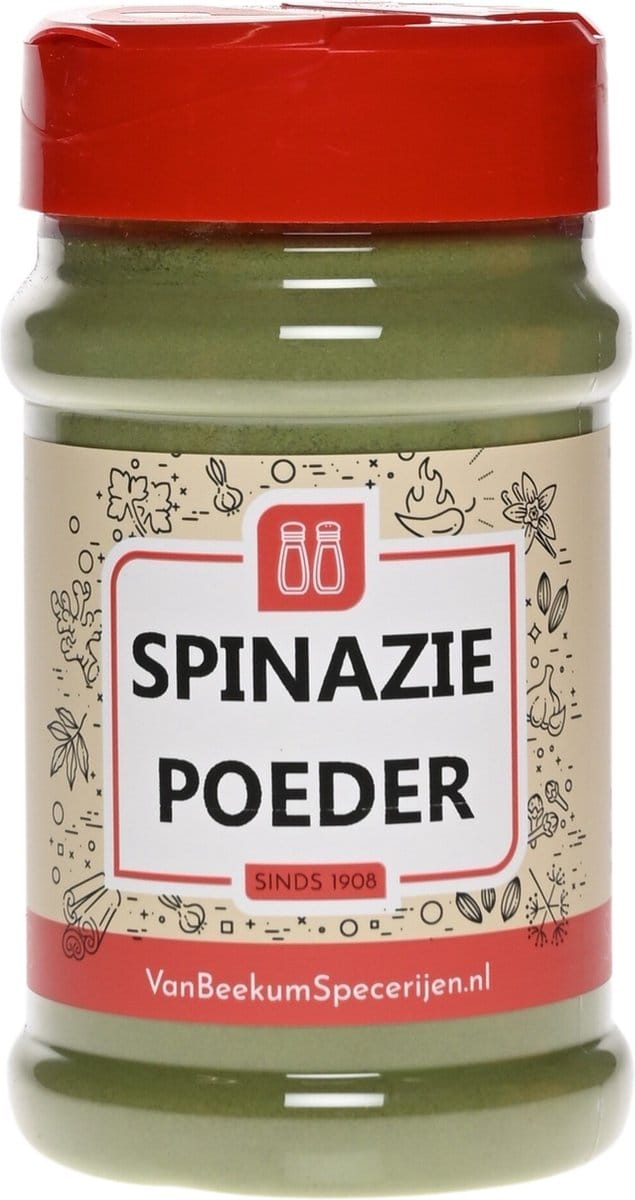Van Beekum Specerijen - Spinaziepoeder - Strooibus 130 Gram