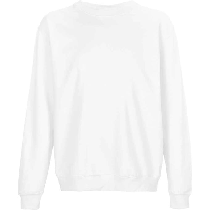 SOLS Columbia Crew Neck Sweatshirt voor volwassenen (Wit)