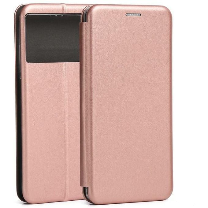 Beline Serie - Boektype Hoesje - Xiaomi Poco M5 - Rose Goud - Magnetische Sluiting