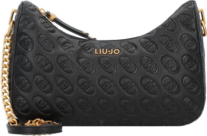 LIU JO Schoudertas Adonide ECS Hobo Bag Nero Zwart