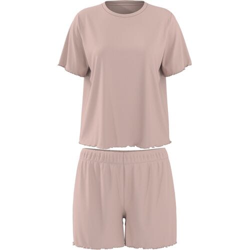 ESMARA Korte dames pyjama (Roze, S (36/38))