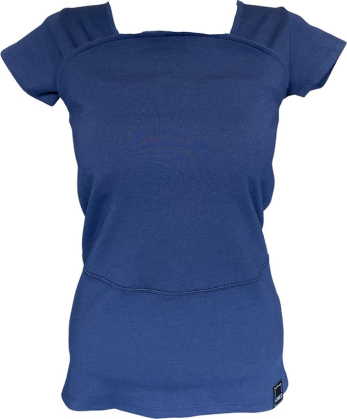 Womboo Buidelshirt - Vrouw - Maat XL - Donkerblauw