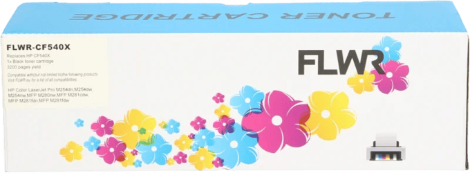 FLWR - Toner / 203X / Zwart - Geschikt voor HP