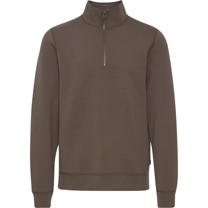 Sweatshirt met halve rits Casual Friday Sebastian