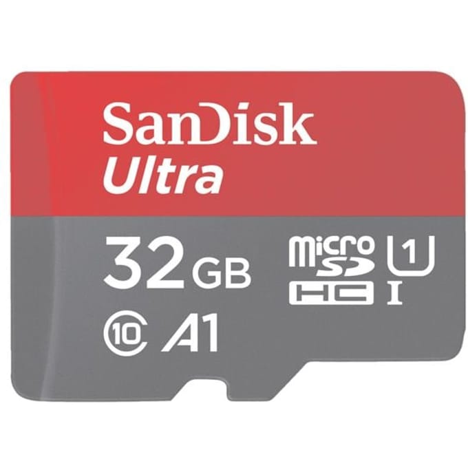 SanDisk Ultra® microSDHC microSDHC-kaart 32 GB Class 10, UHS-I Incl. SD-adapter