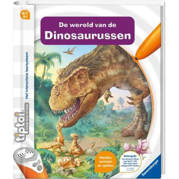 tiptoi® Boek Ontdek de Wereld van de Dinosaurussen  - Ravensburger - Leersysteem