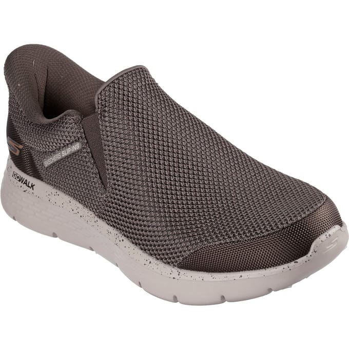 Skechers GO WALK Flex Ojai Textiel Herentrainers in Khaki