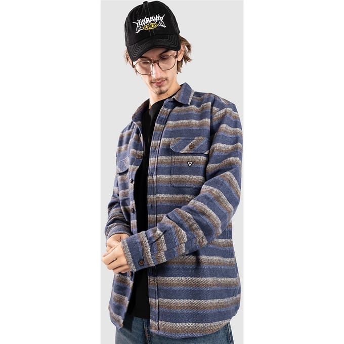 Vissla Descanso Flannel Shirt blauw