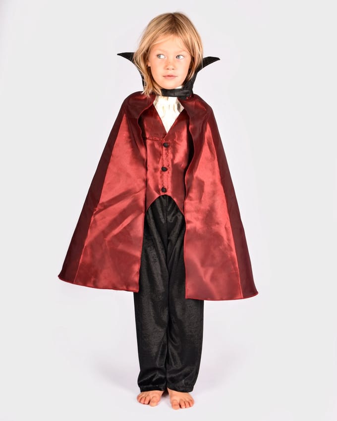 Den Goda Fen vampierenkostuum verkleedkleding 4-5 jaar multicolor.