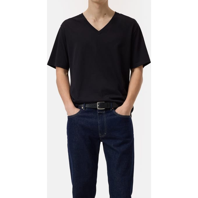 Closed V-neck T-shirt Black Taglia: M | Magliette basic Outlet | Uomo | Nero
