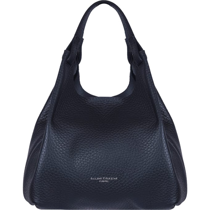 Gianni Chiarini Dua Medium Handtas Dames - Leer - Zwart