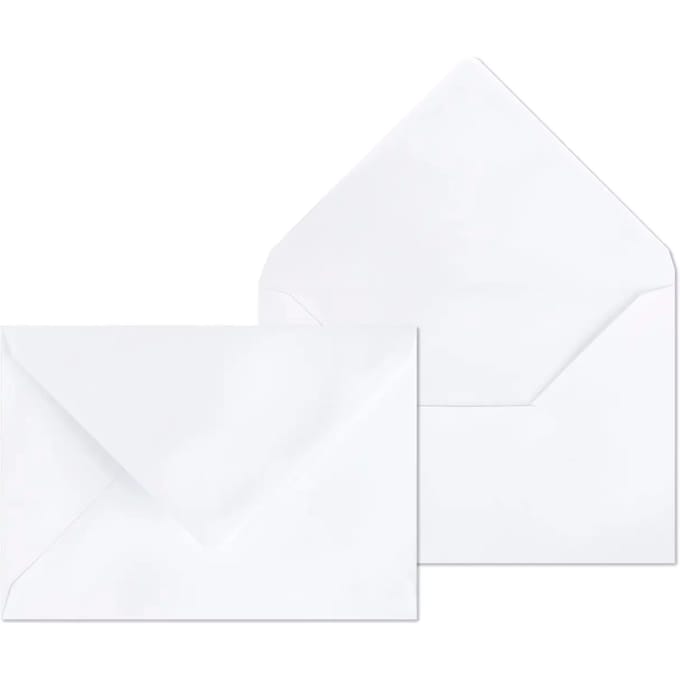 Gegomde envelop Clairefontaine 90 g (x500)