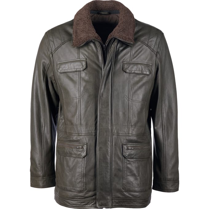 JCC Ledermantel 41607