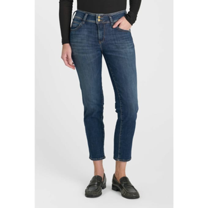 Jeans Le Temps des Cerises Jeans push-up recht hoge taille PULP, 7/8