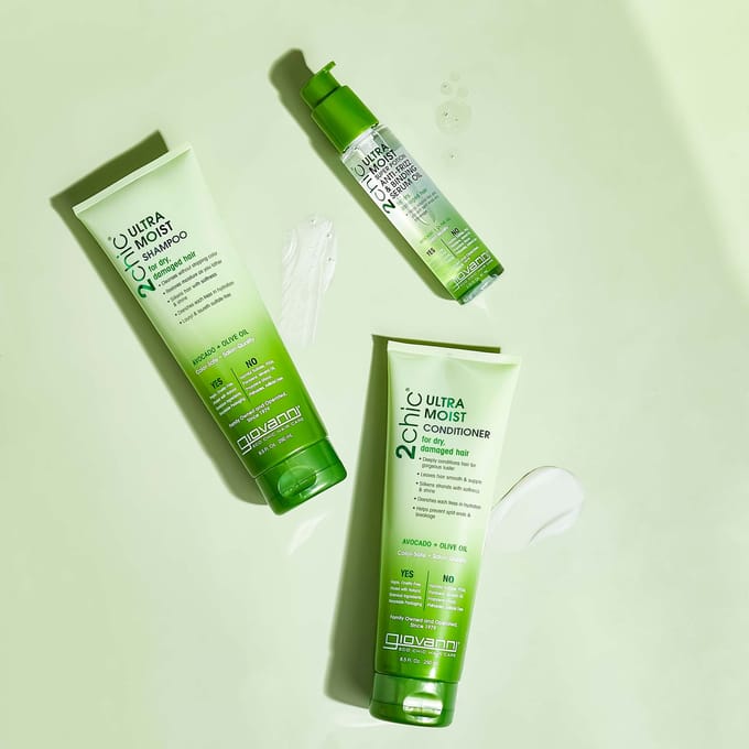 Giovanni 2Chic Ultra-Moist Conditioner droog, beschadigd haar