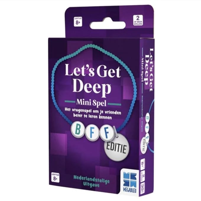 Megableu - Let's Get Deep BFF Editie MINI - kaartspel - Nederlands