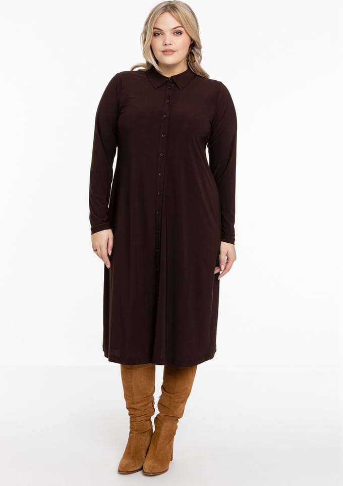 YOEK Dames Blouse met lange mouwen