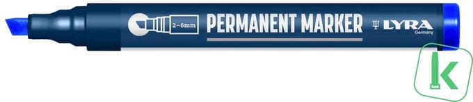 LYRA Permanent Marker blauw - 1653051