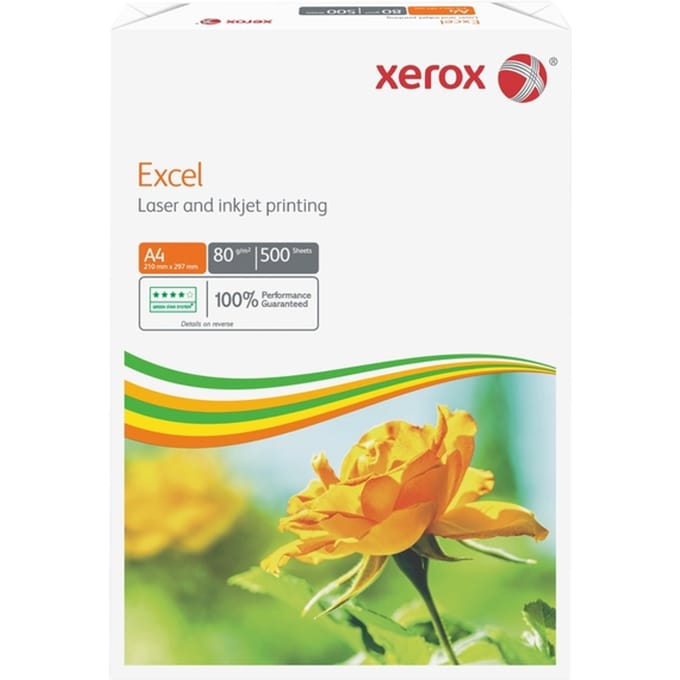 Kopieerpapier Xerox Excel A4 80gr wit 500 vel