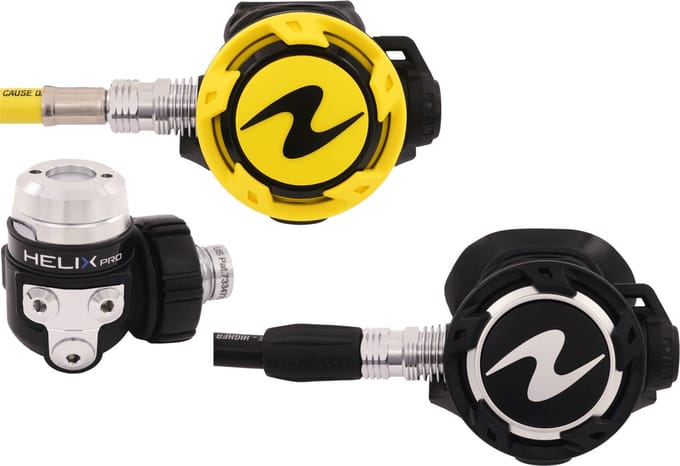 Aqualung Aqulaung Helix Pro DIN + Octopus