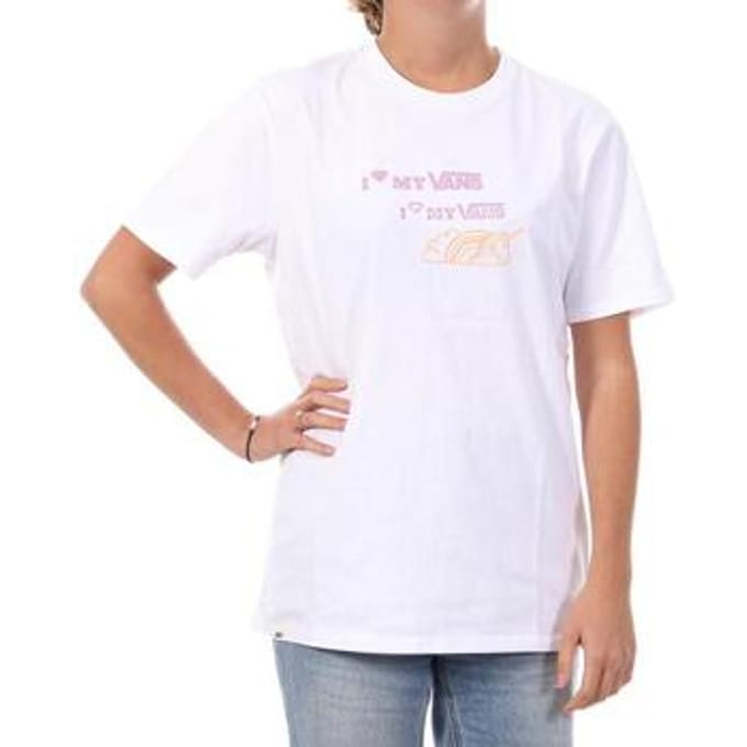 T-shirt Korte Mouw Vans Stamp Logo Ss Tee