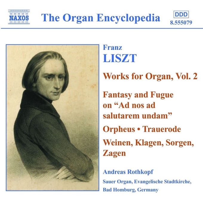 Andreas Rothkopf - Liszt: Organ Works Volume 2 (CD)