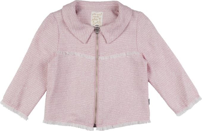 Rumbl Royal - Vest - Jacquard - Roze - maat 152