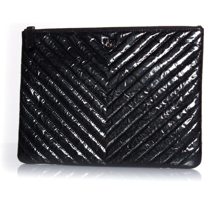 patentleren chevron rits O-case