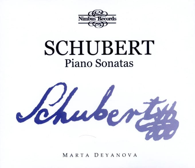 Marta Deyanova - Schubert: Piano Sonatas (3 CD)