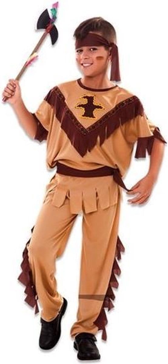 Indiaan jongen 7-9 jaar (120-130 cm)