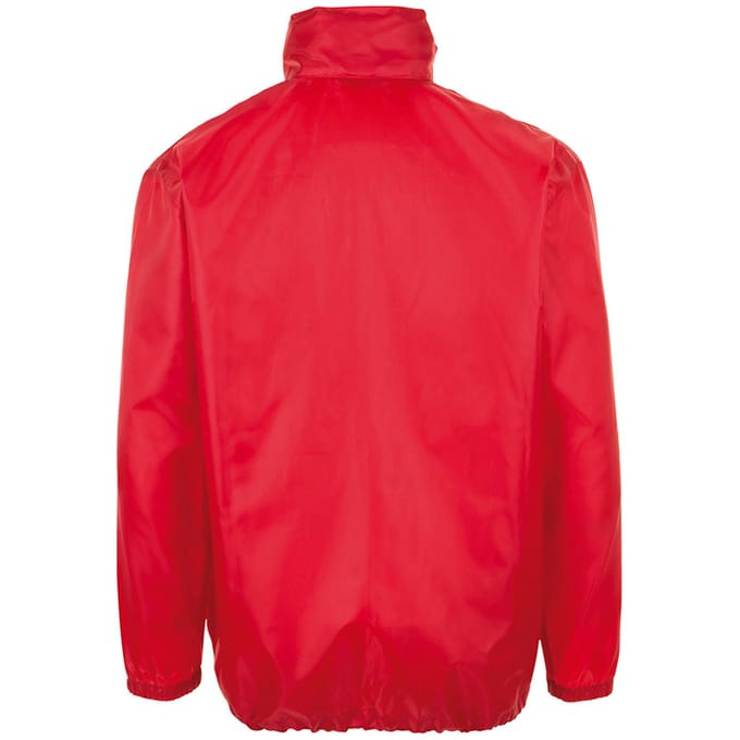 SOLS Unisex Shift Showerproof Windbreaker Jasje (Rood)
