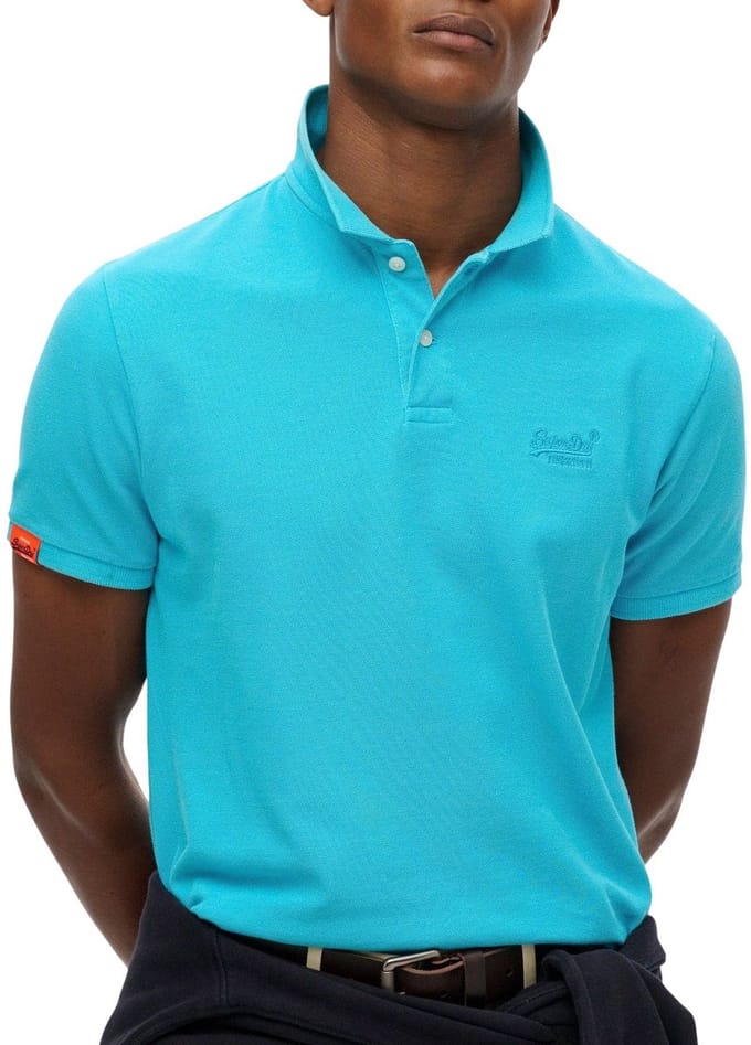 Superdry Vintage Destroy Polo Heren - Maat XL