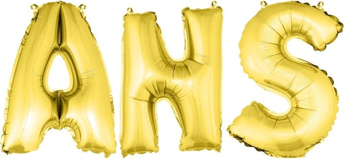 HOBI - Goudkleurige ANS aluminium letter ballonnen