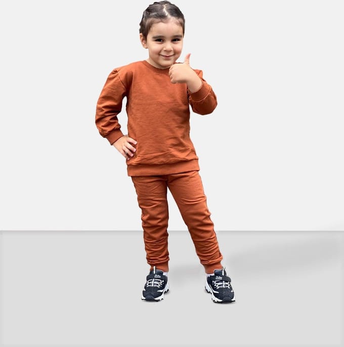 Gami Joggingpak unisex cinnamon bruin 80 Cinnamon bruin