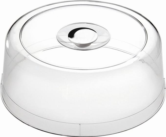 APS Stolp Voor Taartplateau - Kunststof - Rond - ø 30 cm - Helder Plastic