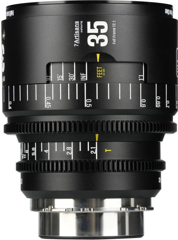 7Artisans Infinte 35mm T2.1 FullFrame DE-Clicked EF Mount