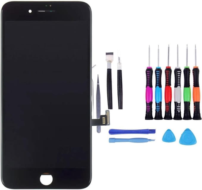 LCD Scherm Geschikt voor iPhone 8 Plus – Premium – Zwart