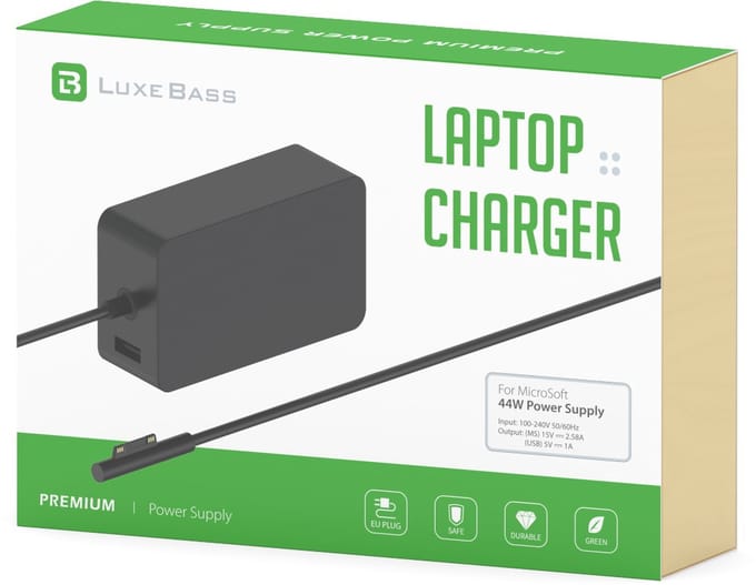 Surface Oplader 36W – 12V 2.58A Adapter – Geschikt voor Surface Pro 3/4/5/6 – Surface Go/Book/Laptop – Met USB-poort – Magnetische Connector – CE/RoHS