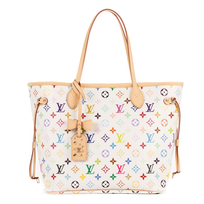 Ltd. Ed. LV x Takashi Murakami Neverfull MM MM Schoudertas