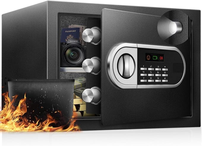 Stalen Kluis voor Thuis met Elektronisch Digitaal Slot en LED-sensor