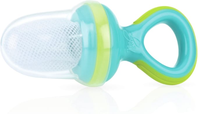 Nûby - Sabbelzakje - Aqua - 6m+