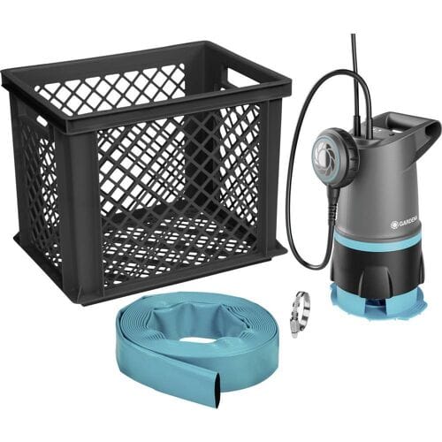 Gardena Dompelpomp Helder En Vuil Water Set 20000 BASIC – 20000 liter/uur - 0,9 bar