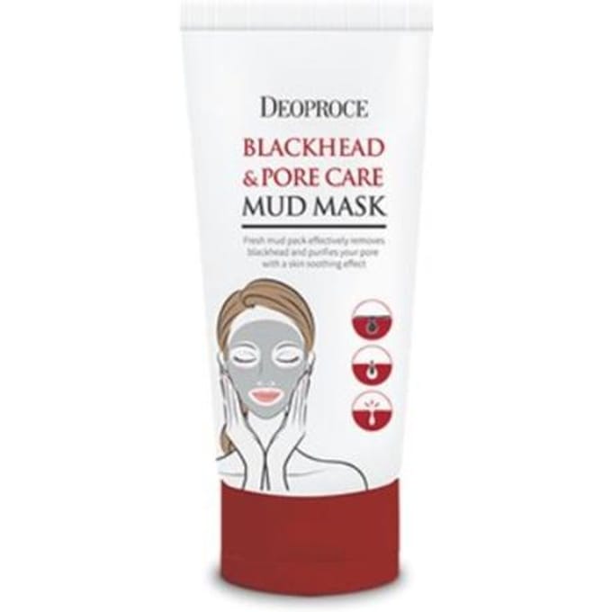Deoproce Mee-eter & Poriën Verzorgend Moddermasker 60g white