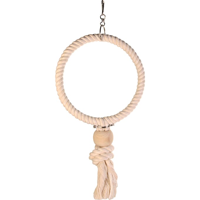Vogelspeelgoed Ring van Katoen Ø24cm