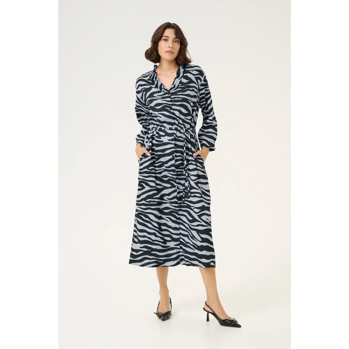 Jurk Regular fit black