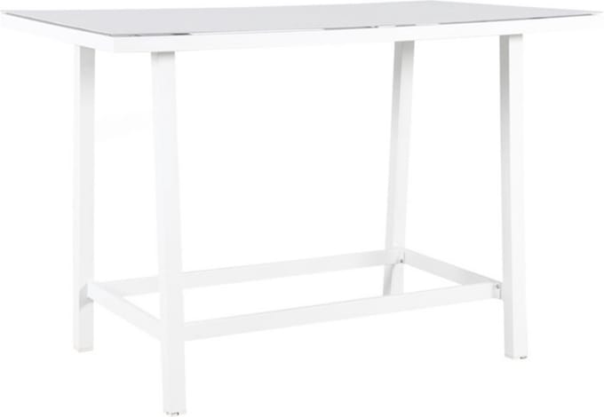 Rimini bartafel tuin wit 154,5x90x95cm
