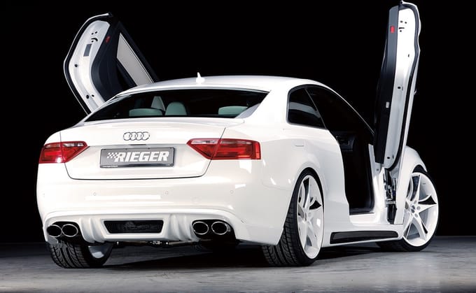 RIEGER - PERFORMANCE REAR DIFFUSER - AUDI A5 / S5 B8 CABRIO / COUPE - PRIMER