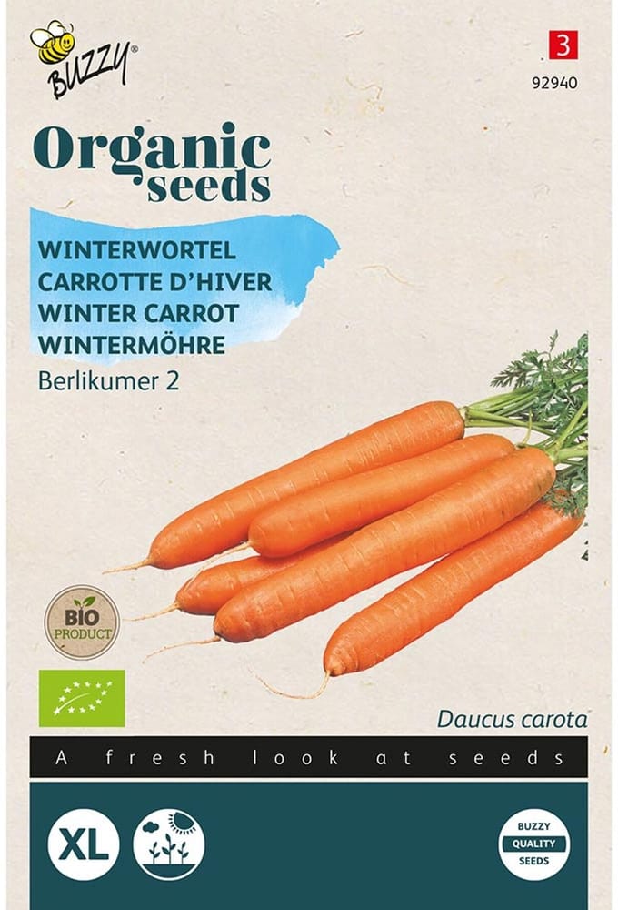 Buzzy Organic Winterwortelen Berlikum 2 BIO